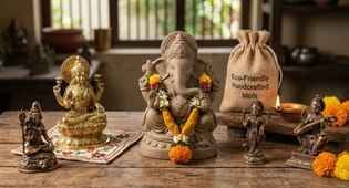 Handcrafted Ganesh Idols and Lakshmi Idols